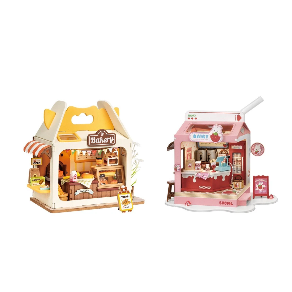 Kit Casa Delle Bambole Fai Da Te In Legno – Puzzle 3D Giapponese Con Luce LED – Modello In Miniatura 20x19x19 Cm – Regalo Creativo Per Adulti E Ragazzi