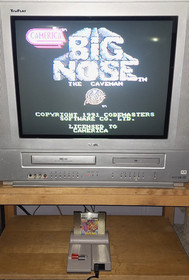 Big Nose the Caveman Nintendo NES Unlicensed Camerica Cartridge with Box Tested