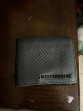 Armani Exchange Black Leather Wallet
