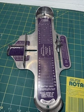 Brannock Device Vintage Women's Combination Foot Size Measuring Tool