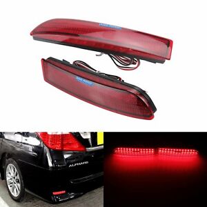 Rear Bumper Reflector Tail Brake Light For Toyota Alphard Previa RAV4 Scion xD Rear Bumper Reflector Tail Brake Light For Toyota Alphard Previa RAV4 Scion xD