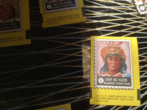 vintage rare collectable Custer Indian chief stamps, Individual prices - Picture 3 of 7