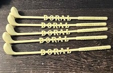 5 Golf Club Swizzle Sticks Vintage Drink Stirrers Plastic . Doral Country Club