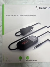 TuneCast In-Car 3.5mm To FM Transmitter
