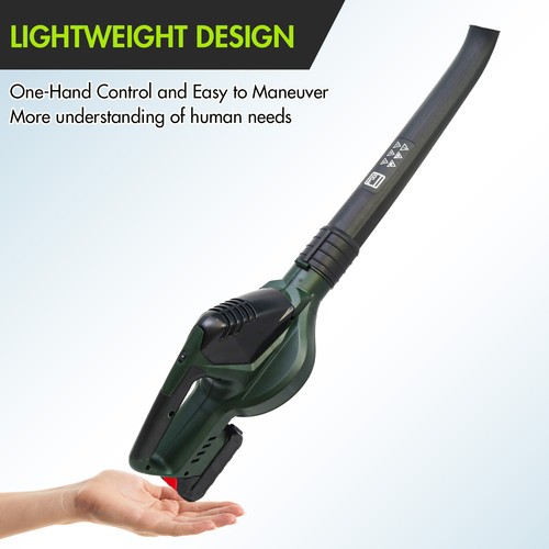 Leaf Blower Cordless Handheld Electric Leaf Blower Brushless with 1/2 Batteries - Picture 41 of 75