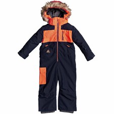 Quiksilver Rookie Bambini Kinder-Schneeanzug Tuta da Sci Culla Completo Navy