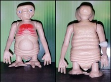 E.T. THE EXTRA TERRESTRIAL WIND UP TOY USED WORKS LJN 1982 2 1/2"