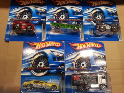 hot wheels factory tag rides