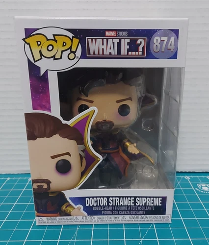Funko POP Marvel MCU What If..? Doctor Strange Supreme 874 Vinyl Figure