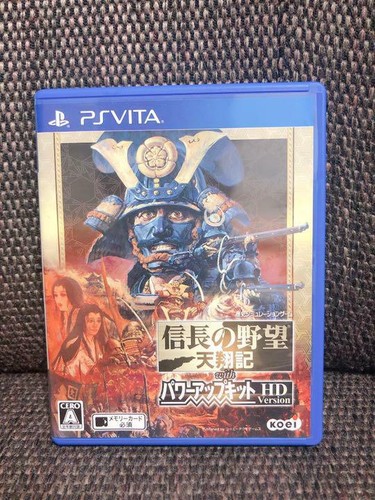 PSVITA/Nobunaga's Ambition Tenshoki w/Power Up Kit HD Simulation from Japan