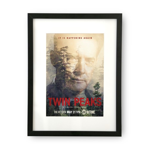 Twin Peaks Poster TV Series Dale Cooper 16.6 x 23.4 in (A2) - Picture 3 of 4