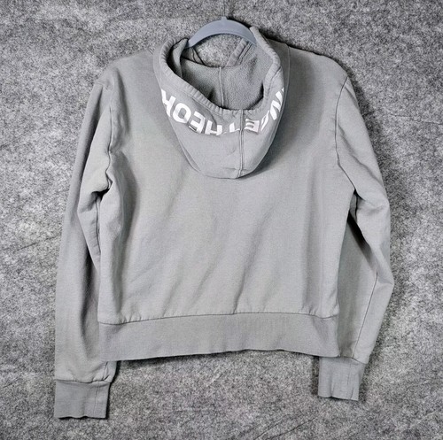 Orangetheory Fitness Jacket Adult S Gray Full Zip Fleece Lined Preppy Hooded - Picture 2 of 8
