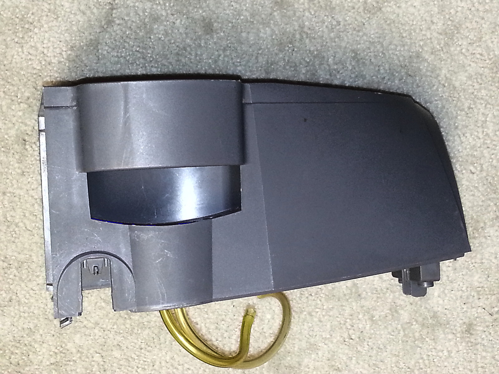 Oreck Rinse A Matic Steam Cleaner Model XL5700 Rear Housing Gray-Holds