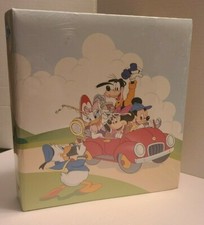 1989 Disney Mickey Mouse  Walt Disney Characters Vintage Album by Holson NEW