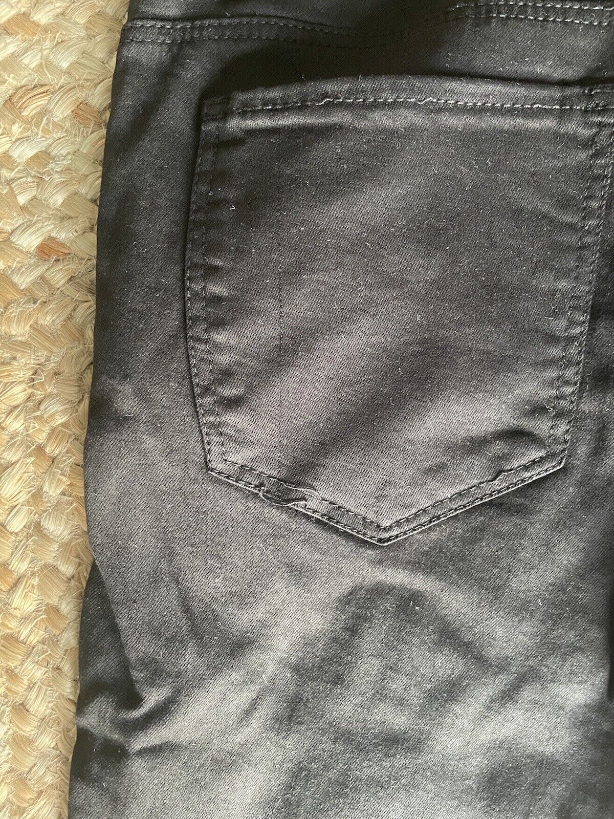 2 ZARA Jeans Mid Rise Skinny Push Up schwarz Gr 40