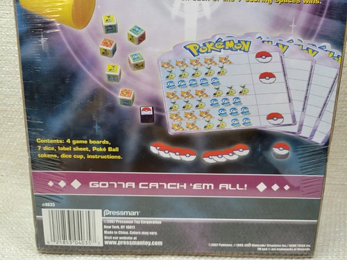New Sealed 2007 Pokemon Diamond & Pearl On A Roll Game 24087 - Picture 8 of 10