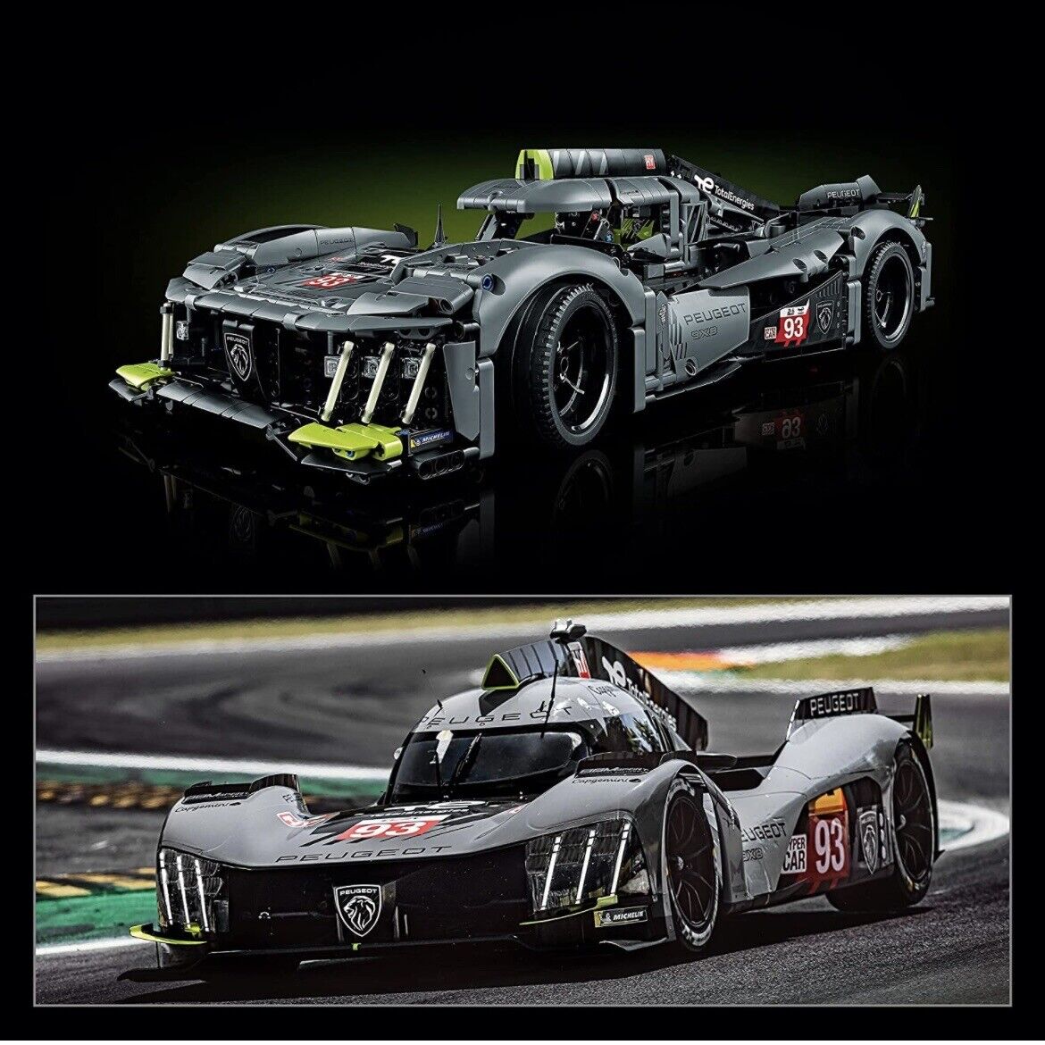 Buy LEGO® PEUGEOT 9X8 24H Le Mans Hybrid Hypercar online for179,99€