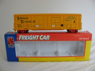 Life Like Trains HO Scale ITC 7800 Illinois Terminal Thrall Door Box Car #8456