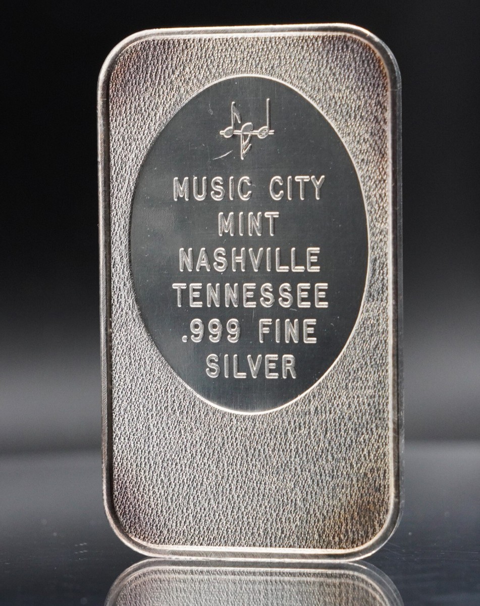Mel Tillis Country Music Nashville Tennessee Singer 1oz 999 FINE