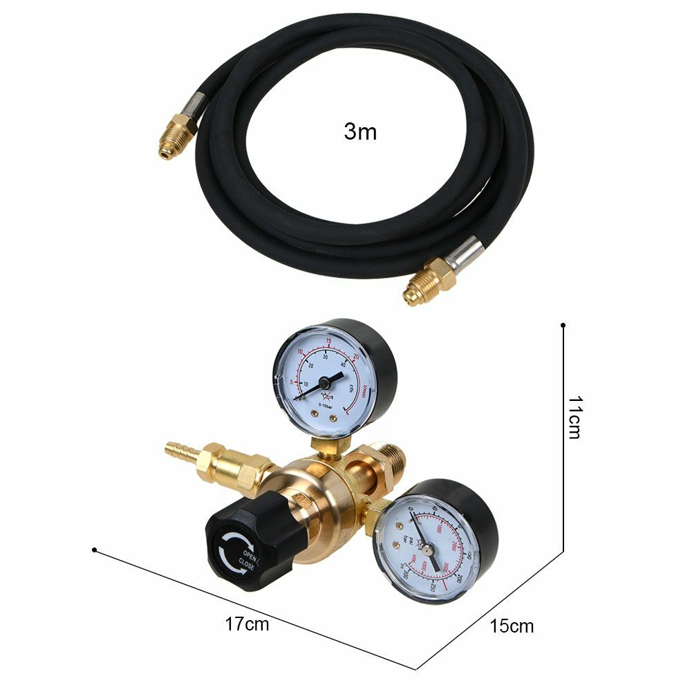 Brass Flow Meter/Regulator Barb Fitting - 5mm Left, 5/8 UNF For LPG/Fuel/Acetylene