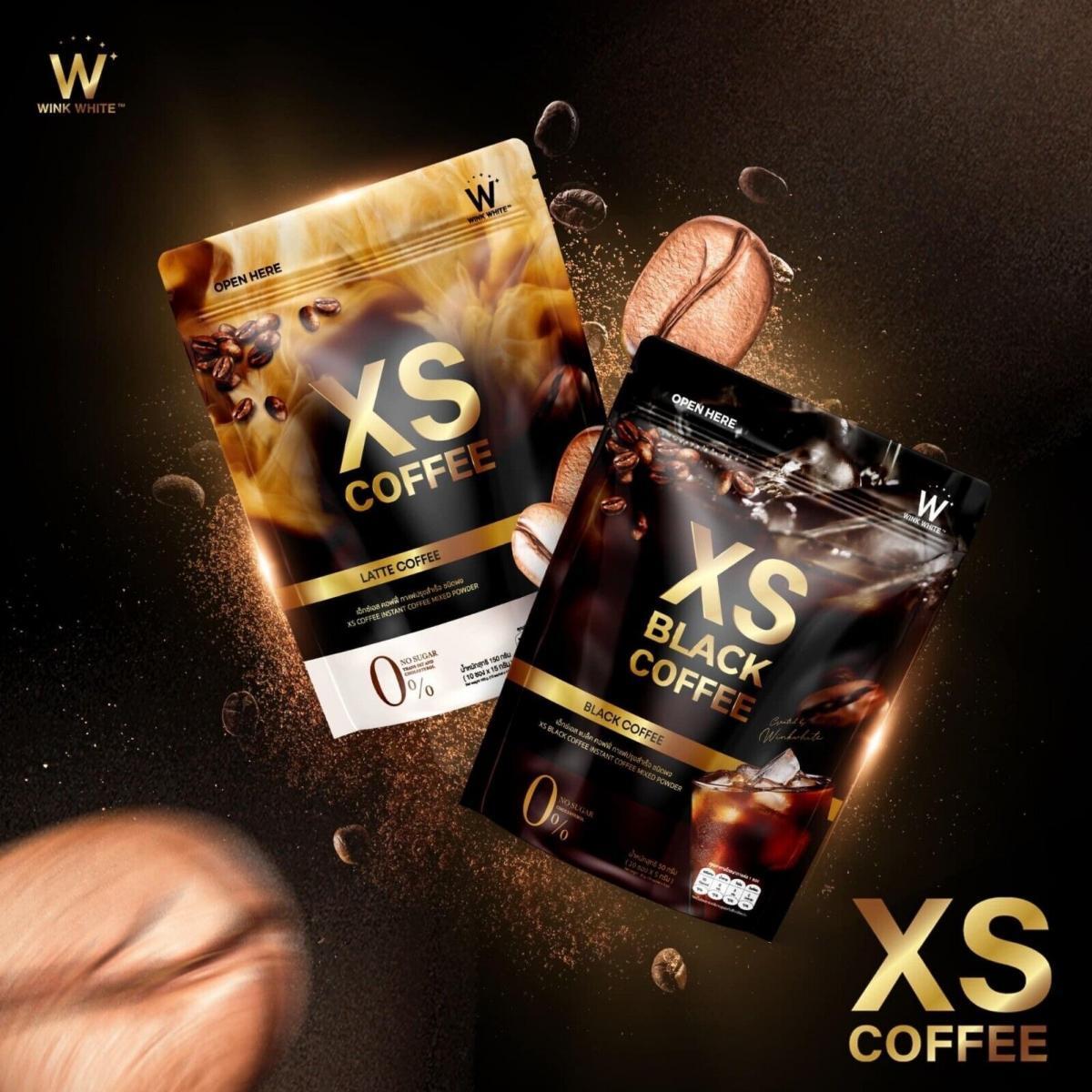 5X Wink White XS Black Latte Coffee Instant Coffee Mixed Powder