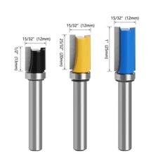Anti Kickback Flush Trim Router Bit Designed for Safety and Efficiency