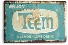TIN SIGN Teem Soda Metal Décor Wall Art Cola Store Shop Bar A642