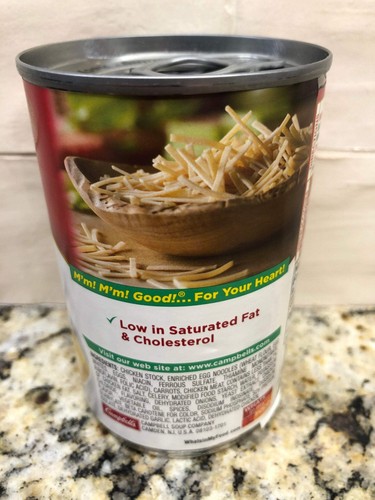 8 CANS Campbell's Condensed Healthy Request Homestyle Chicken Noodle Soup 10.5 o - Picture 4 of 6