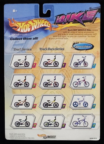 Hot Wheels Bike Track Race Series Core #4/4 Die-Cast Racing Bicycle 2000 Green - Picture 3 of 3