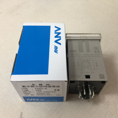 1PC New ANV Digital Time Relay H2D-X 99S In Box