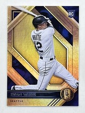 Evan White 2021 Panini Chronicles Gold Standard RC #5 MLB Seattle Baseball Card