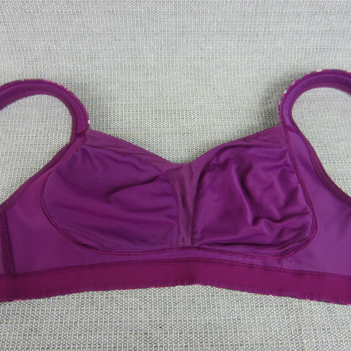 Lululemon Athletica Sports Bra Womens 36C Purple Wireless Gym