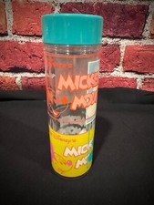 Disney Parks Mickey Mouse Water Bottle Walt Disney Plastic Tumbler 19.5 Oz NEW