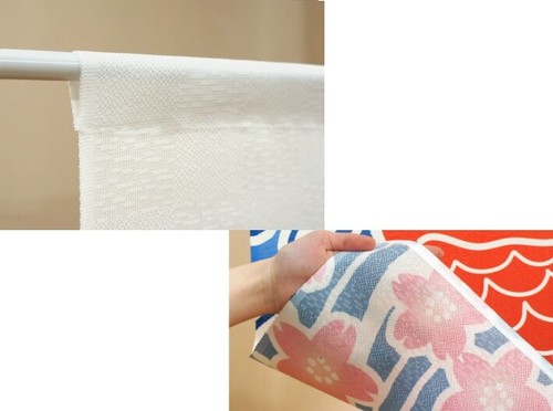 Noren Japanese Hanging Curtain Nisei Otani Oniji as Yakkoedobe Sharaku Japan - Picture 2 of 3