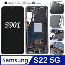 Replacement OLED Display For Samsung Galaxy S22 5G S901 LCD Touch Screen Frame