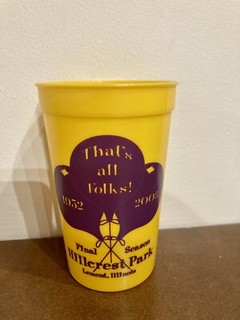 Hillcrest Amusement Park Drinking Cup 2003