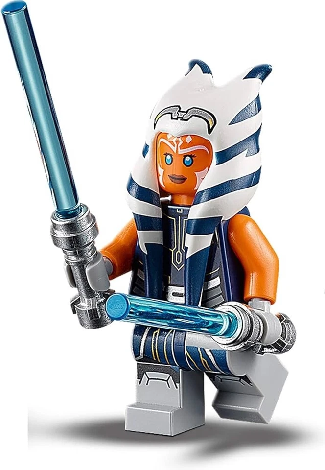 Lego Star Wars Minifigure Ahsoka Tano Jedi & Lightsabers 75283 75310 **New**