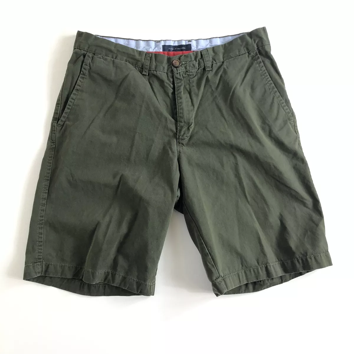 Tommy hilfiger hotsell green shorts