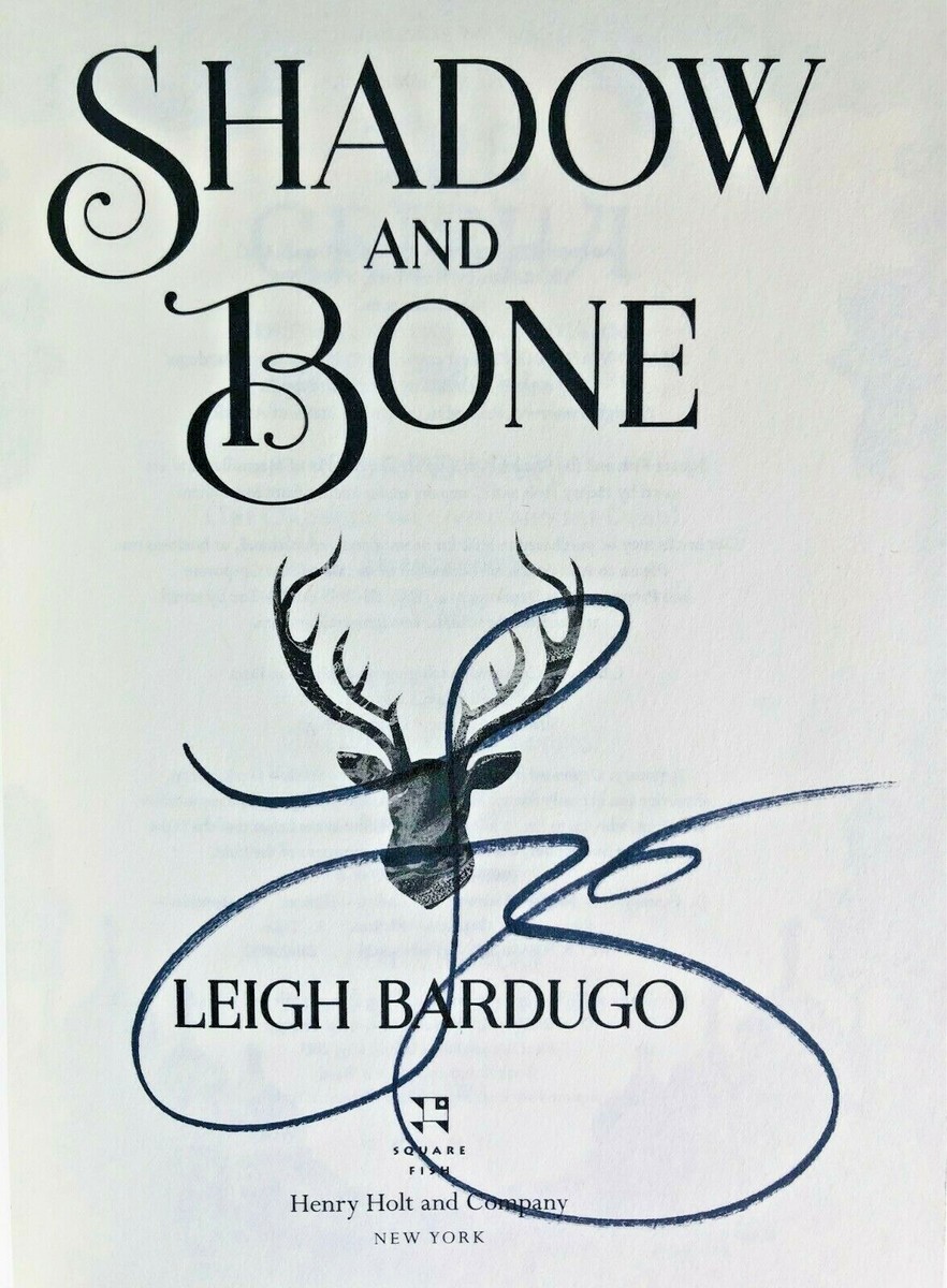 SIGNED Shadow and Bone, Siege and Storm, Ruin and Rising by LEIGH