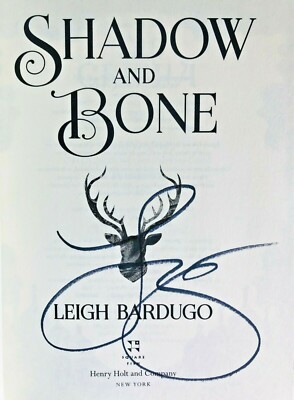 SIGNED Shadow and Bone, Siege and Storm, Ruin and Rising by LEIGH