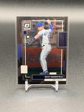 2022 Panini Optic Whit Merrifield Black Stars Prizm /149 | Kansas City Royals