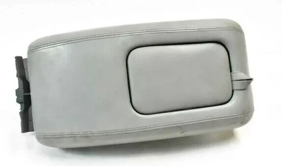 99-01 Bentley Arnage Front Center Console Armrest Arm Rest Gray OEM