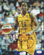 TAMIKA CATCHINGS SIGNED 8x10 - Tennessee Volunteers Indiana Fever - J.S.A. Cert.