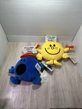 Just Play Little Miss Memes 8" Little Miss Bossy Blue  And Sunshine Plush 