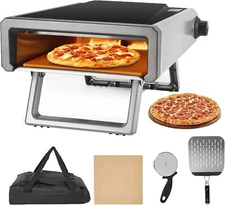 12" Outdoor Pizza Ovens Propane Pizza Oven Outdoor Cooking Pizza Maker Backyard