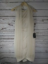  235 NWT Adrianna Papell Event Occasion Dress Ivory Size Medium US 10 Beautiful