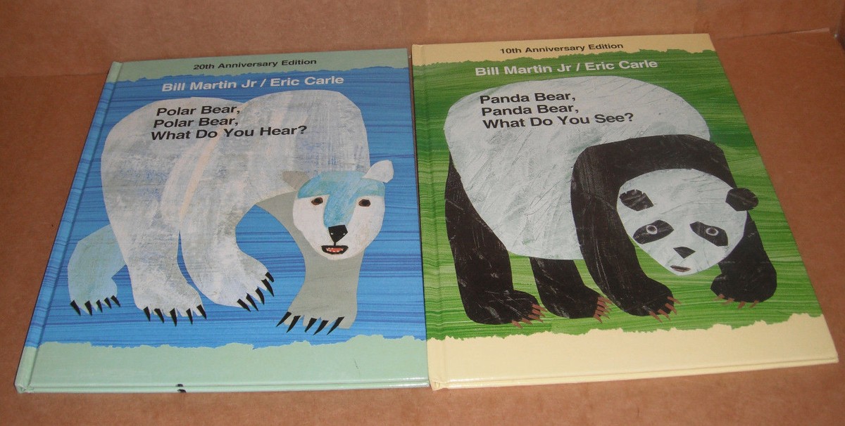 Panda Bear & Polar Bear What Do You See Anniversary Editions by