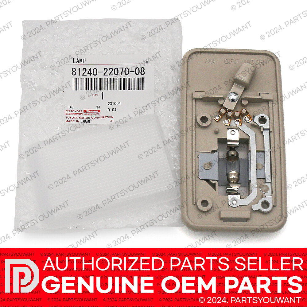GENUINE Toyota 86-90 Land Cruiser Front Interior Dome Lamp Light