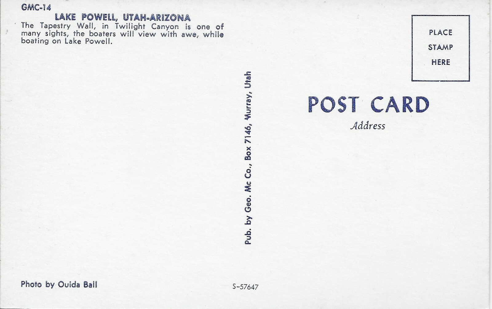 The Tapestry Wall, Lake Powell, UtahArizona eBay