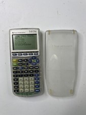 Texas Instruments TI-83 Plus Silver Edition Clear Graphing Calculator with Cover